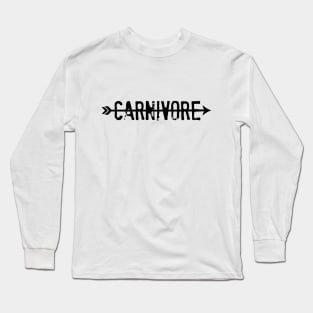 Carnivore logo gifts and apparel Long Sleeve T-Shirt